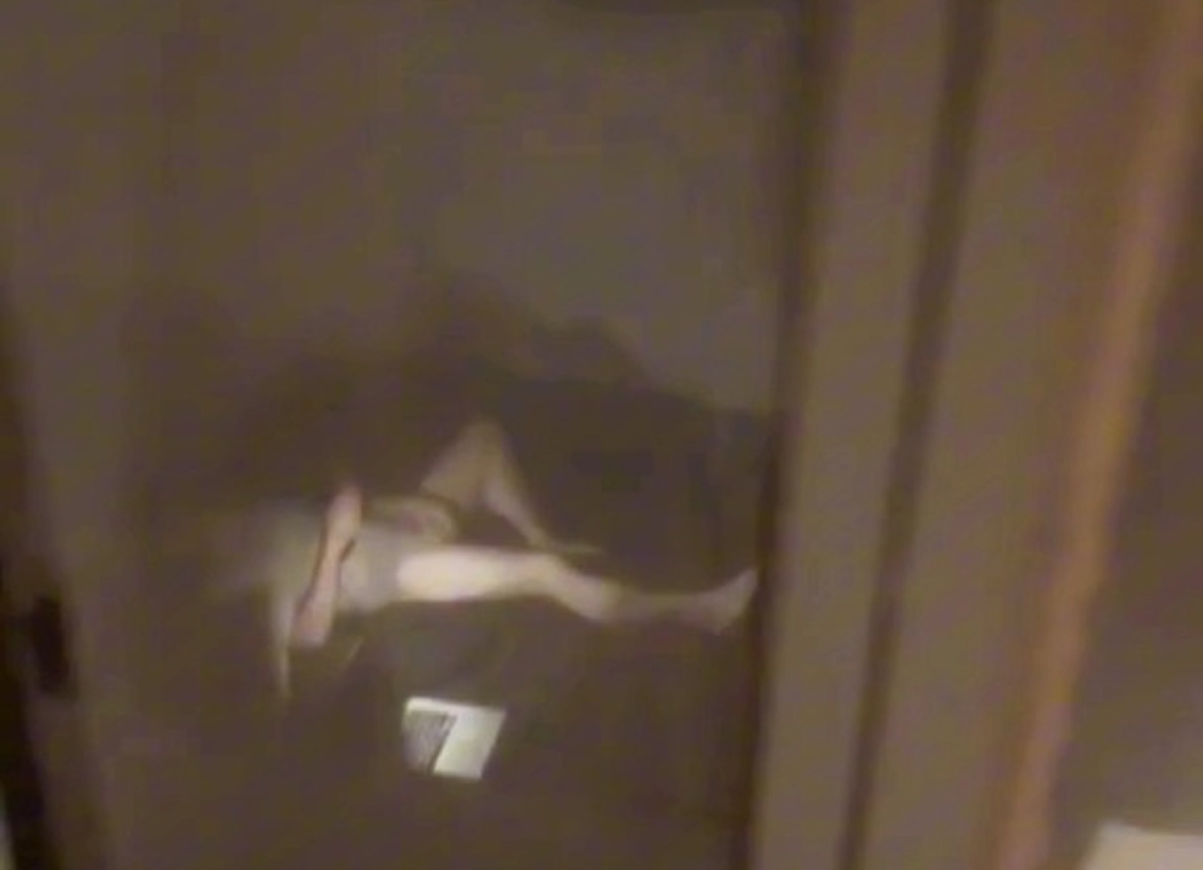 Spying Flatmate Jerking Off (From The Street Window)