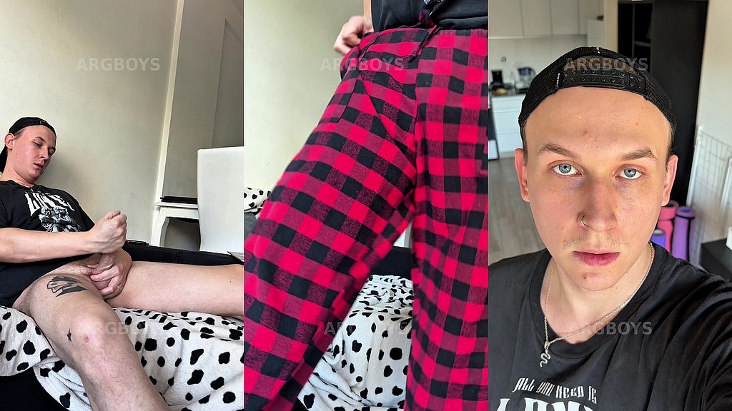 young blonde guy covered his body with cum after jerking off (Argboy) young blonde guy covered his body with cum after jerking off (Argboy)