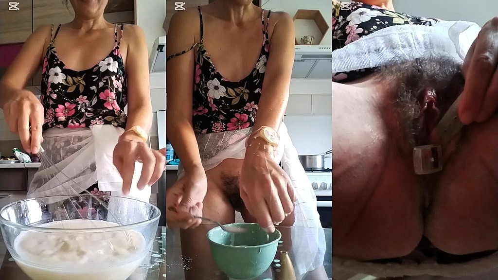 DaddyPower4: кицька готує кухню - сексуальна мастурбація приготування їжі (AnalVids.com) pussy cooking kitchen- sexual cooking masturbation (DaddyPower4)