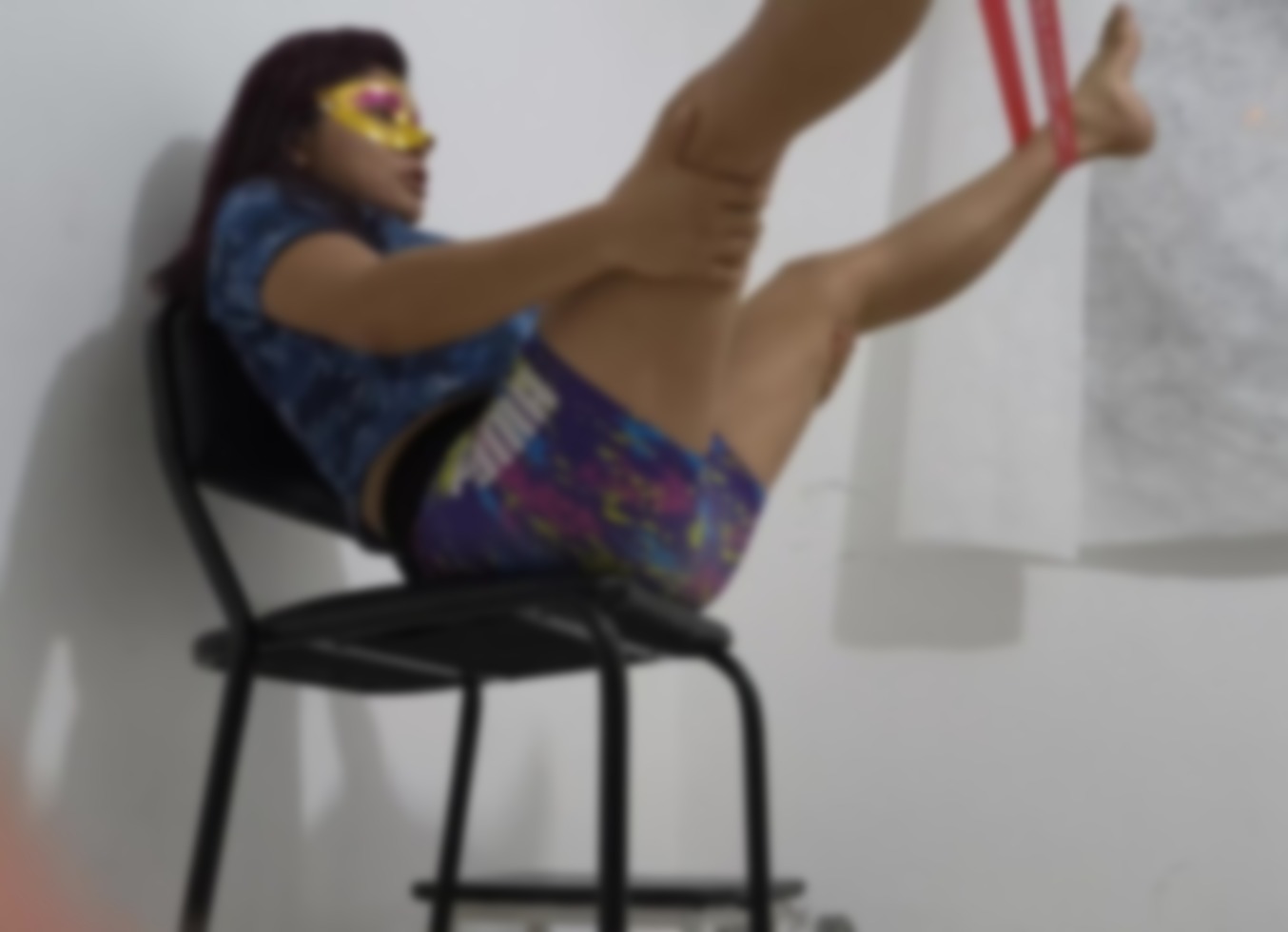 The Neighbor Visits His Best Friend's Wife. Then They Start Exercising And End Up Fucking Intensely. Exclusive Real Porn