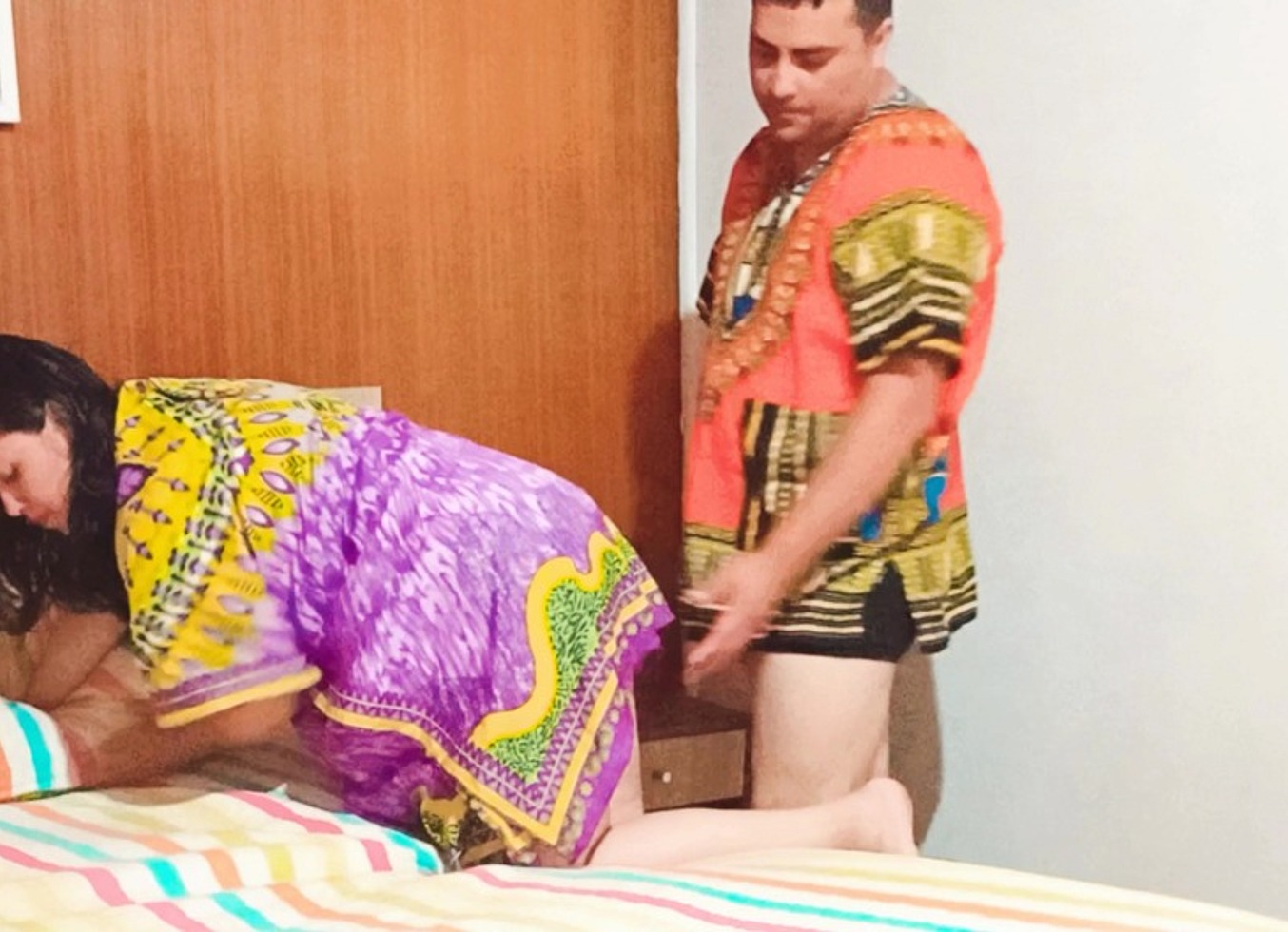 My Girlfriend's Mother Came Into My Room Under The Pretext Of Cleaning, She Wanted To Fuck