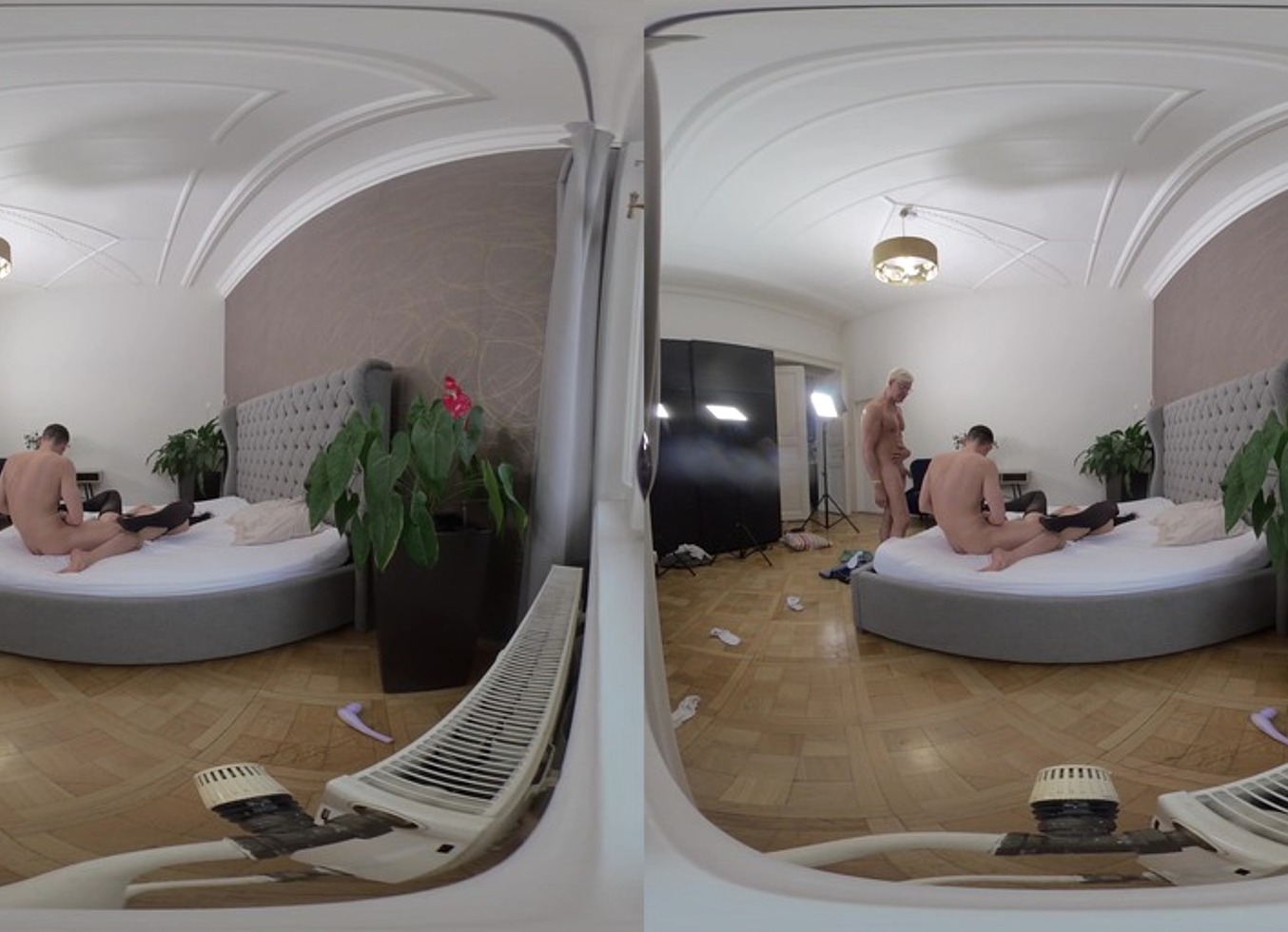 Lady Gang's Slobbery Facial From Porno Dan's Buddy's Huge Dick!