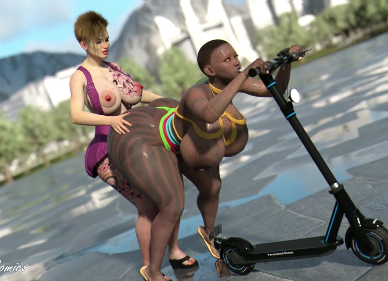 Naive Village Girl Anal Fucked In Exchange For A Scooter Ride - Sassycomics