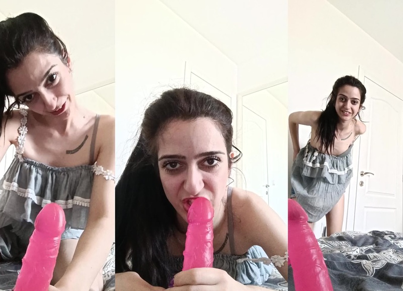 Cacthin My Best Friend Masturbating On My Photos