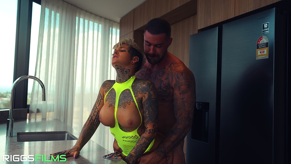 tattooed babe fucked in the kitchen (Primal Instincts, Stefani Marz) tattooed babe fucked in the kitchen (Primal Instincts, Stefani Marz)
