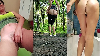 Banana n Egg PUSSY ADVENTURE # Part 2 # Outdoor action