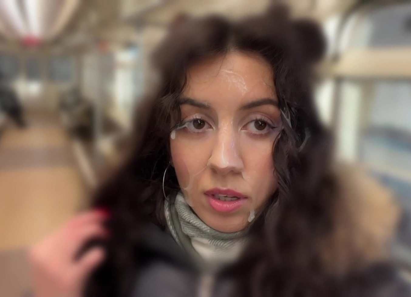 Full Video - Katty West Wants To Fuck Her Boyfriend In A Car In Public Cumwalk In Metro