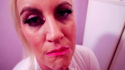 Bimbo Nurse Takes Semen Analysis Test From UK's Biggest Cummer