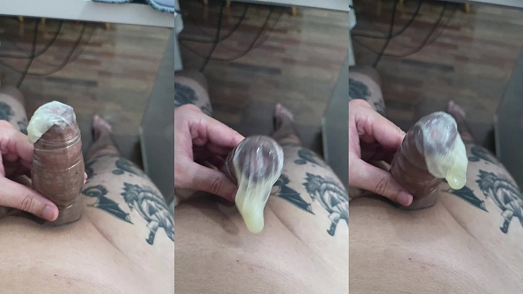 camisinha cheia de semen - tomaria esse leite? (Lkingsbr) camisinha cheia de semen - tomaria esse leite? (Lkingsbr)
