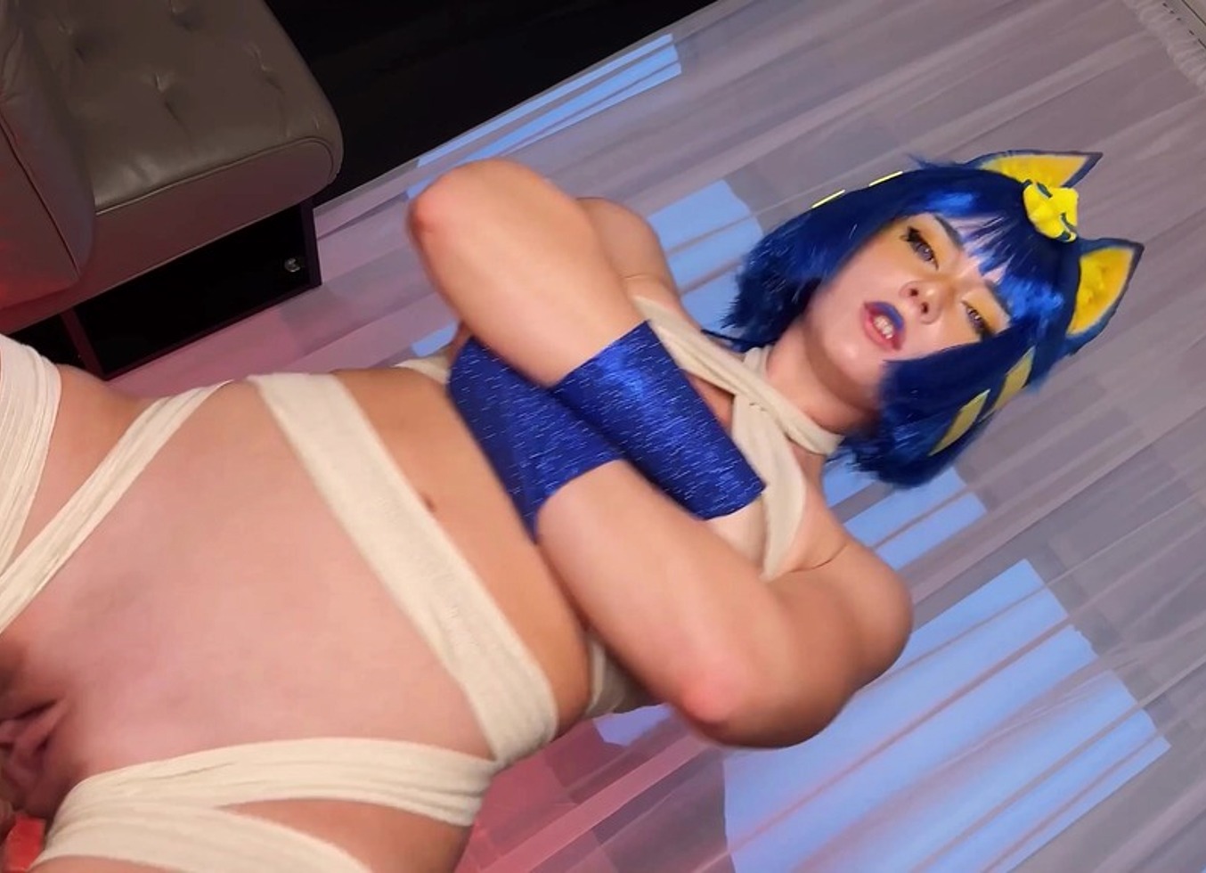 Porn Version Ankha Cowgirl And Deep Blowjob