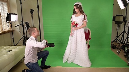 disappointed bride evelina darling s shaved pussy fucked by photographer gp961 (Nick Whitehard, Evelina Darling)