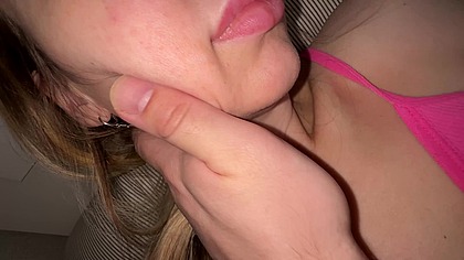Sweet 18 years old VIRGIN INSTA GODIES deep pussy close up views while flicking with 4K CAMERA