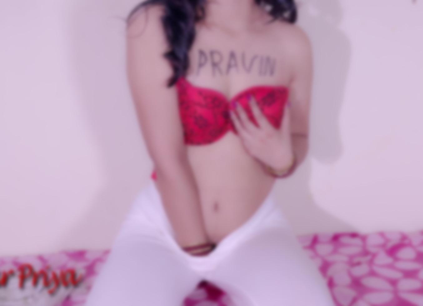 Teen Student Solo Fingering Video With The Name On Tits