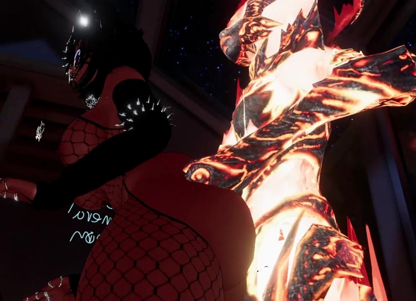 Flamen Hot Atronach Action In VR