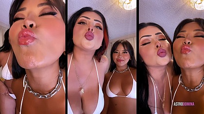 DOUBLE KISSES feat ASTRODOMINA & JASMINE MENDEZ