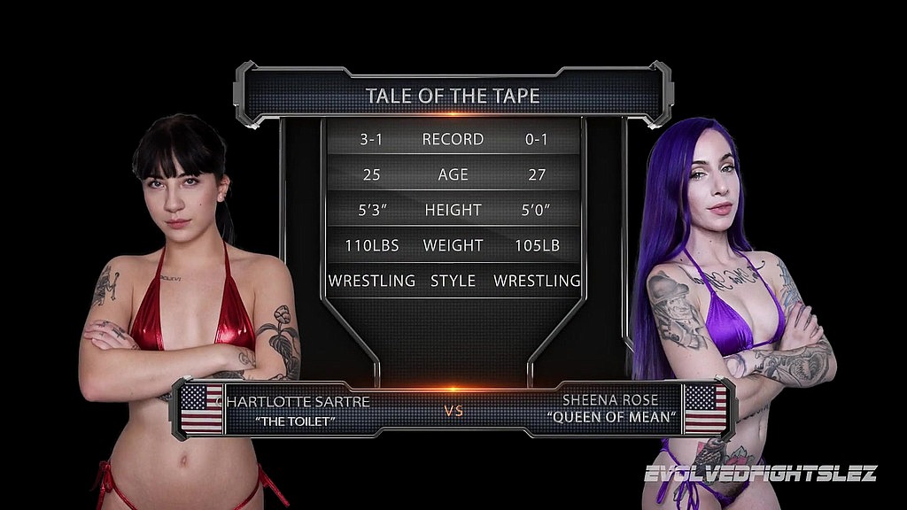 charlotte sartre vs sheena rose female wrestling (Sheena Rose, Charlotte Sartre) charlotte sartre vs sheena rose female wrestling (Sheena Rose, Charlotte Sartre)