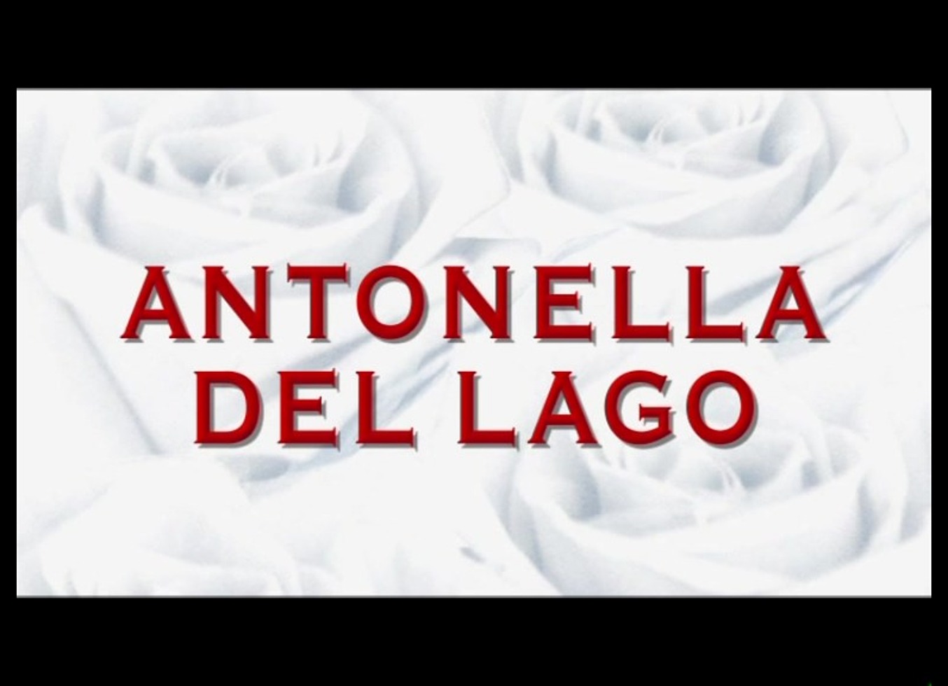 Luxury Video Presents: Antonella Del Lago - (Full Original Movie in HD Version)
