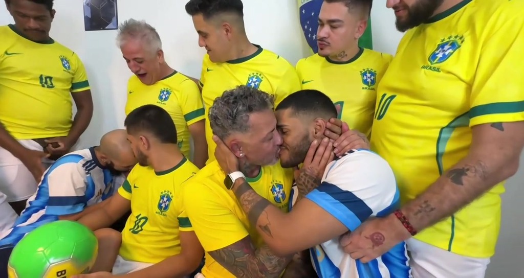 brasileiros fuderam os argentinos numa suruba deliciosa