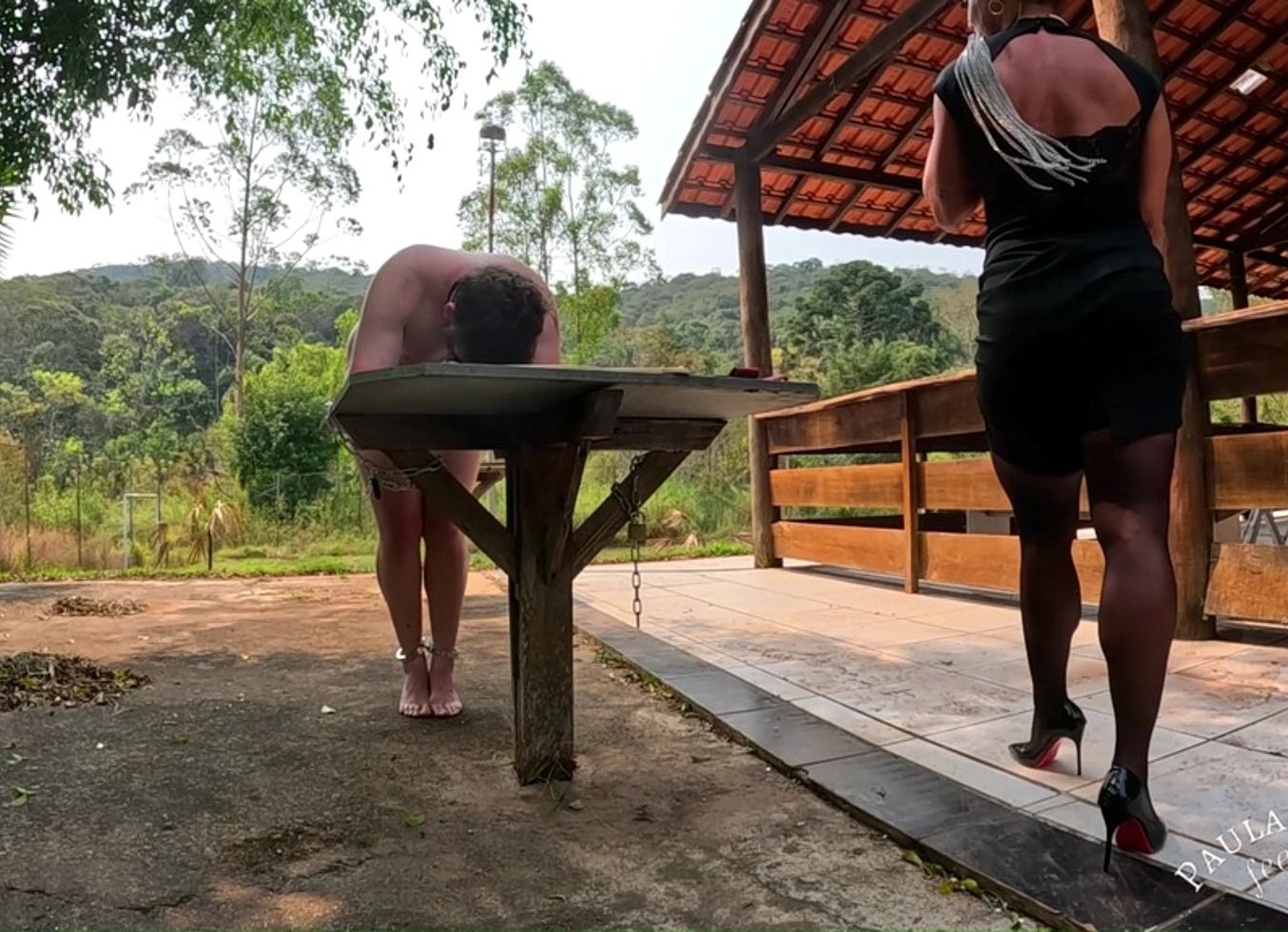 Stepmother Spanking, Smoking And Denial