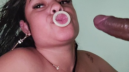 putting a condom with my mouth to fuck with a new stranger