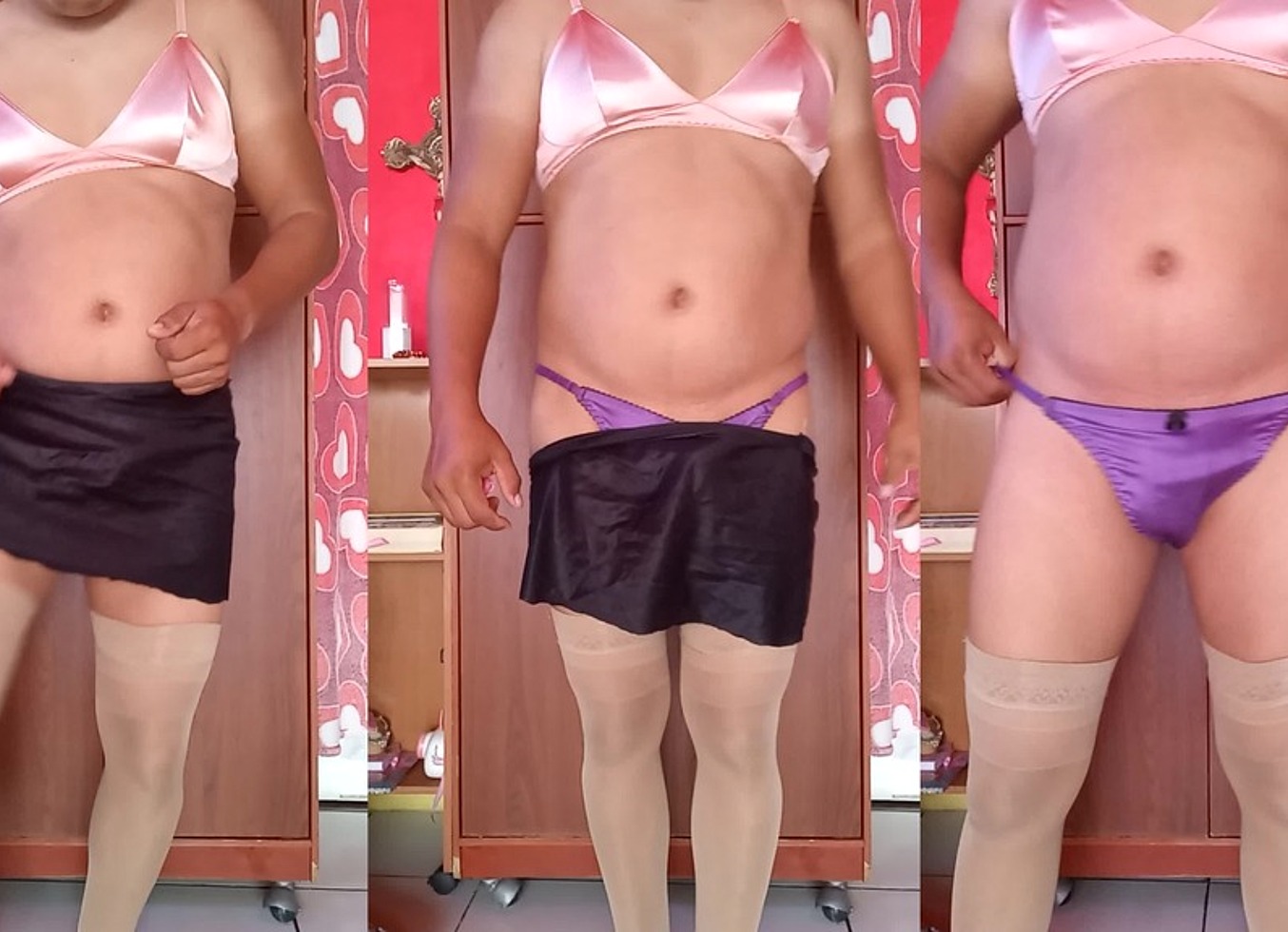Striper Bailando En Lenceria Sexi