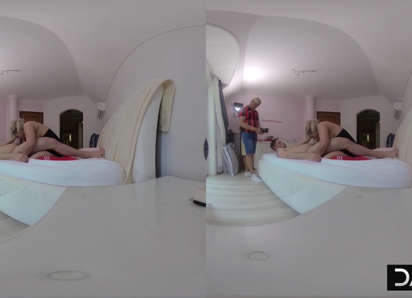 Lana Wolf's Legs Shake As She Takes On Brad Knight's Huge Dick!