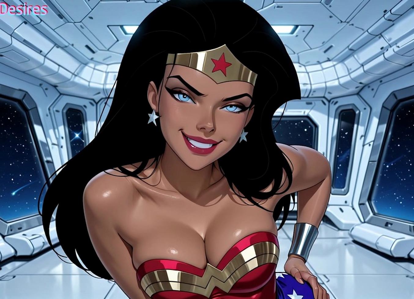 Wonder Woman's Forbidden Pleasure (Parody) ~ AI-Generated