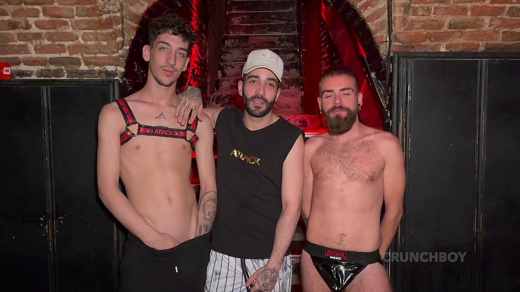 my frist porn in madrid backroom with twink (Angel Privvt, Guillem Ramos, Rafa marco) my frist porn in madrid backroom with twink (Angel Privvt, Guillem Ramos, Rafa marco)