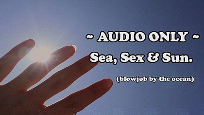 Listen to the sound of the waves... You probably miss going out, feeling the warm sunrays on your skin, the breeze...