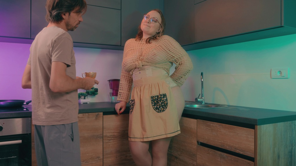 To find anything in this damn kitchen, you have to fuck this horny stepmom in the ass! Deep Anal Shaking Orgasm with Something Inside Hairy Pussy...