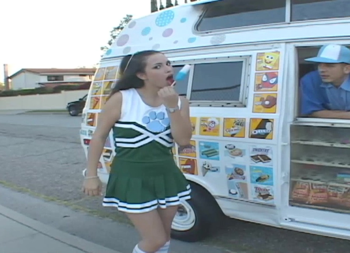 Courtney James Gets Banged By the Ice Cream Man