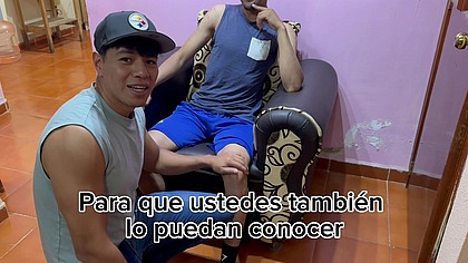 Casting Heterosexual Latino con enorme Verga, termino prenandome