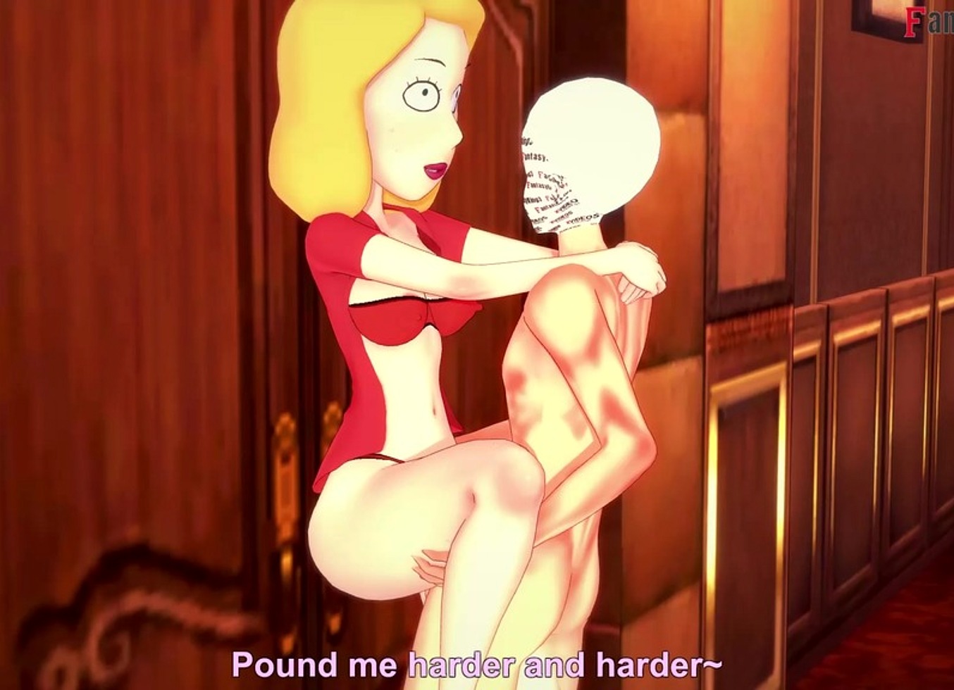 Beth Smith Fucking Step | Red | Rick Y Morty | Full & POV On Sheer & Ptrn: Fantasyking3