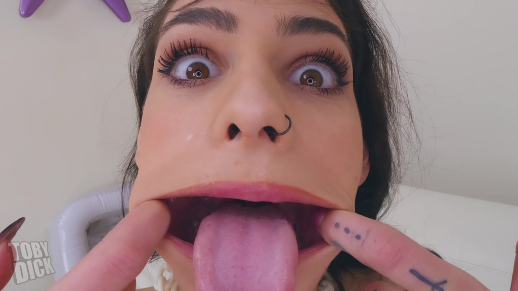 anal piss soaked - bubbly gape farts - throat use and gagging