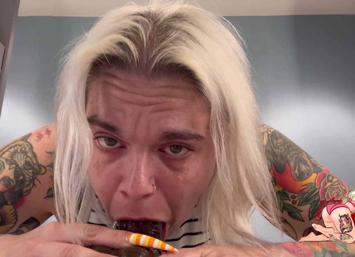 Can I Blow Spit Bubbles On Your Dick In The Public Bathroom