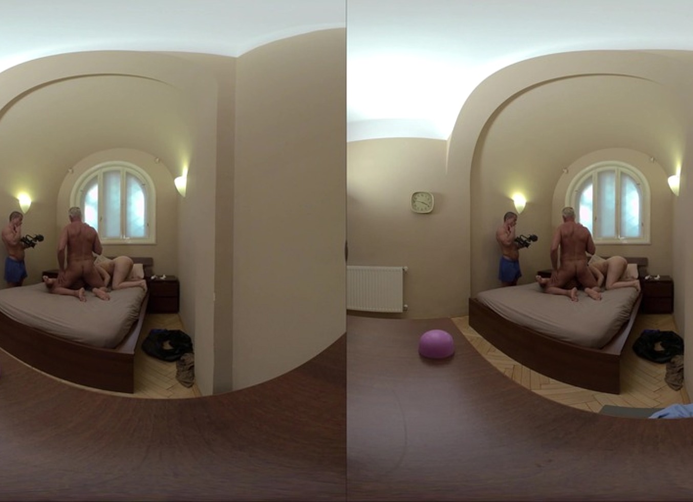 Peachy Alice & Merida Sat VR - Mega Tits Newbie & Blonde Pawg Both Gush Girl Cum