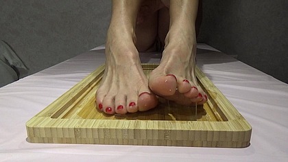 Cum in my pussy and on my legs