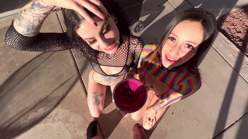 puppy girls eat ass and fuck hard wet