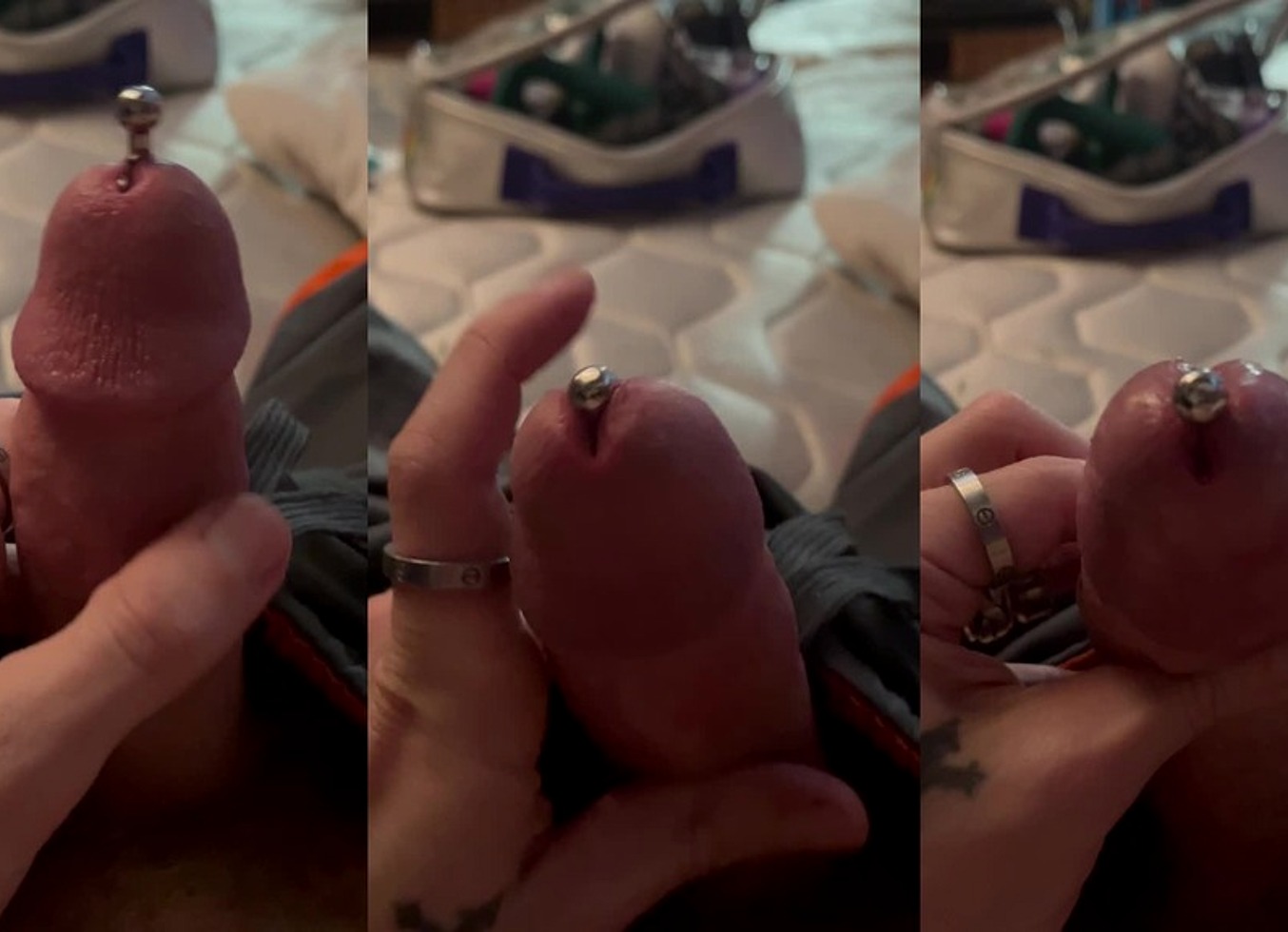 Cock Sounding With Extreme Precum