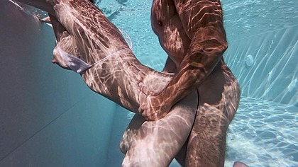 Underwater extreme anal and rimming