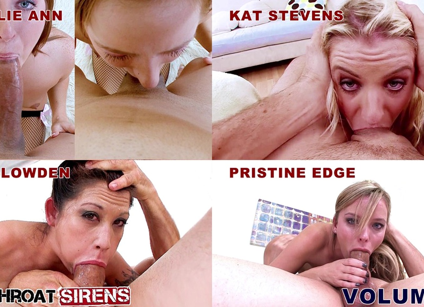 Deepthroat Sirens Compilation - Vol 75 - Deepthroat & Face Fuck Blowjobs Full Scenes Featuring Charlie Ann, Kat Stevens, Katt Lowden, Sheena Ryder