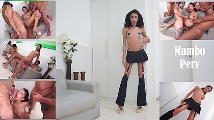 1.90m tall & slim Japanese-Brazilian, OB Honey fucked by 4 huge cocks (DAP, anal, 0% pussy, gapes, slim, tall, monster cock) OB351