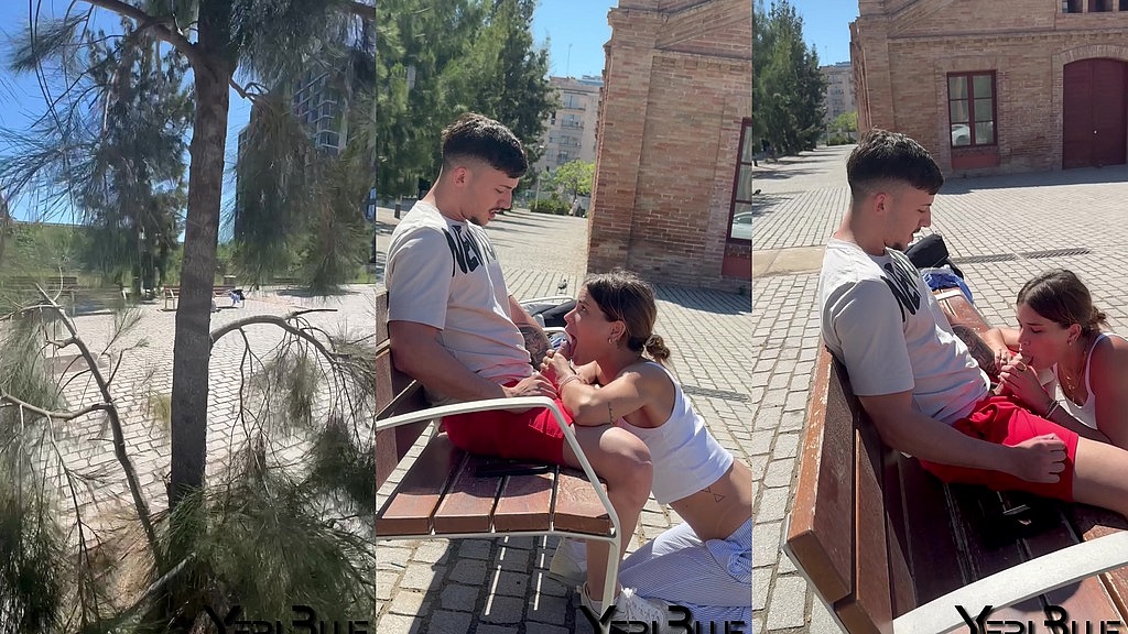 i suck a dick till get the cum in my mouth almost caught by the police (Ada Lapiedra, Yeri Blue) i suck a dick till get the cum in my mouth almost caught by the police (Ada Lapiedra, Yeri Blue)