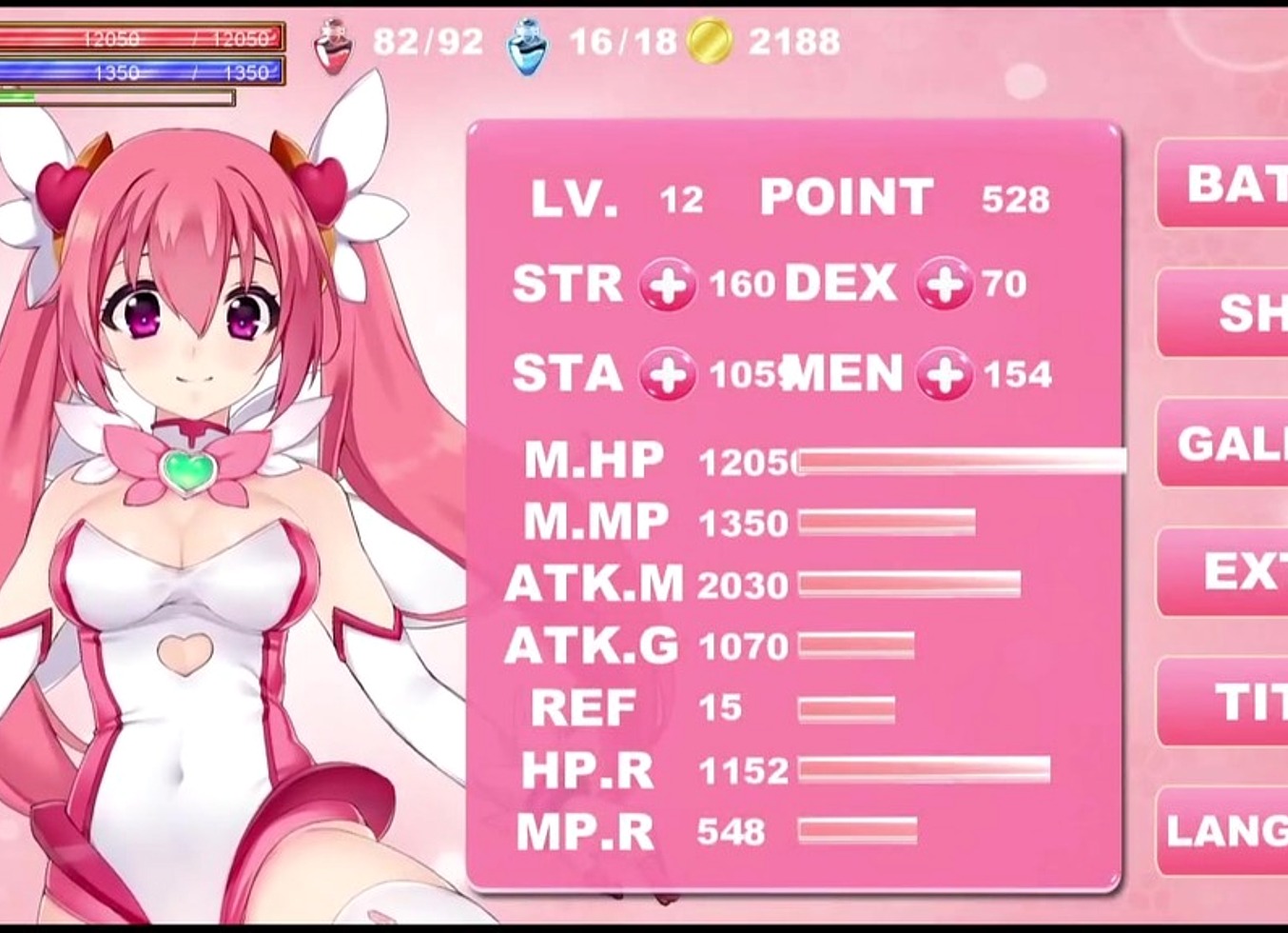 Magical Girl With Pink Hair Gets Fucked.Hentai Game