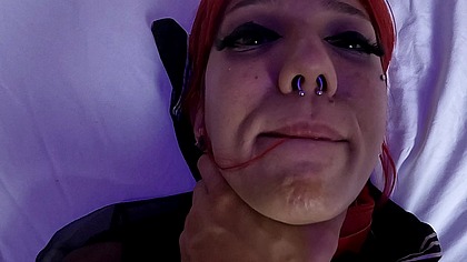 School Girl - ANAL BDSM sex until her ass drips cum