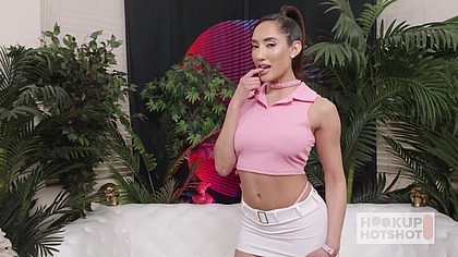 Gorgeous Brunette Chloe Amour Takes Dorian Del Isla’s Dick Up The Ass!