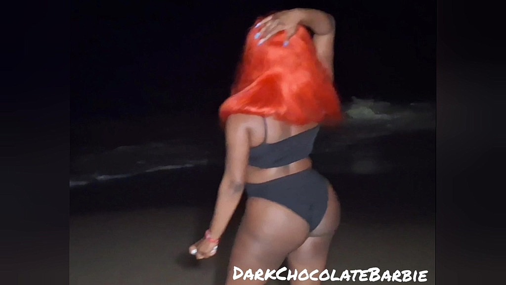 barbie takes on virginia beach (King Dong, Dark Chocolate Barbie) barbie takes on virginia beach (King Dong, Dark Chocolate Barbie)