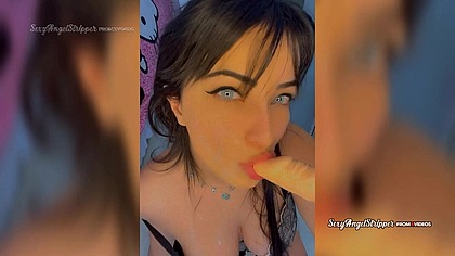 Roleplay catching a sexy latina watching porn and getting a blowjob ANAL FISTING