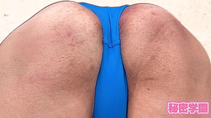 A slud me who masturbates with an anal vibrator in a beach volleyball bikini ️ masturbation bikini swimsuit beach secret school