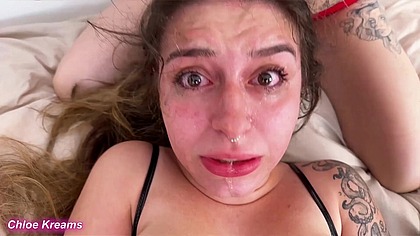 Hairy Pussy Slut Bisexual GANGBANG with DP & Strapon Fuck - Chloe Kreams, Steve Rickz, Eva Paradis, Lola Fae